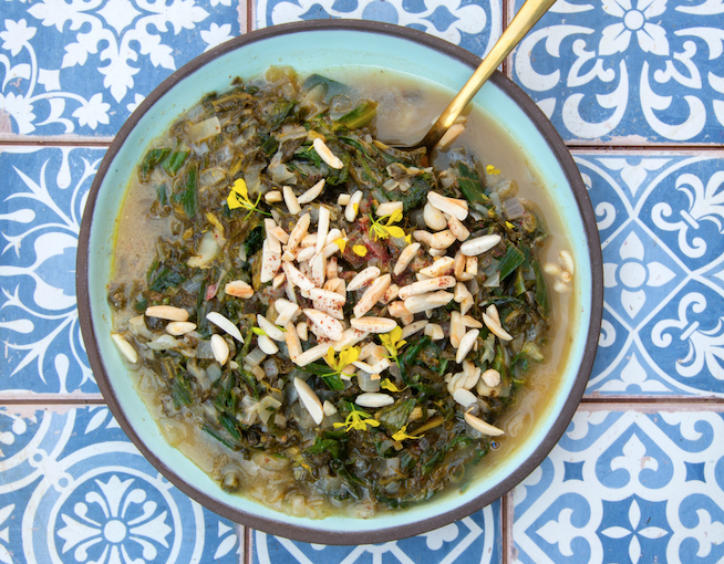 Callaloo soup, Grenada