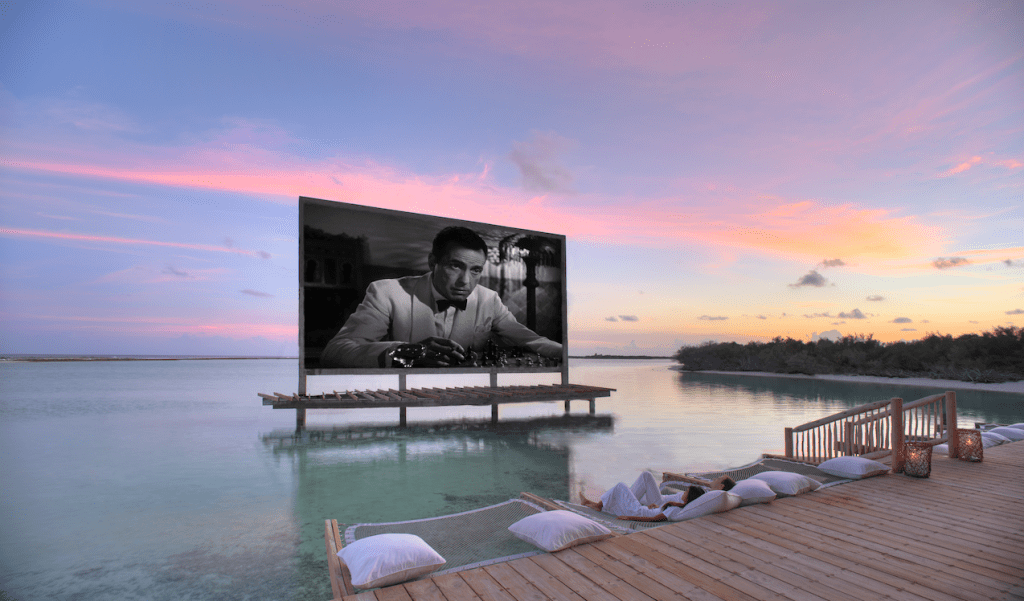 Cinema, Soneva Jani, Maldives