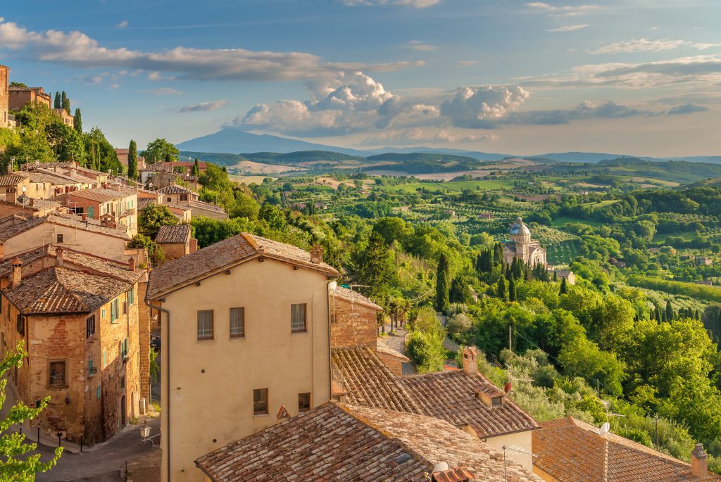 Tuscany backdrop