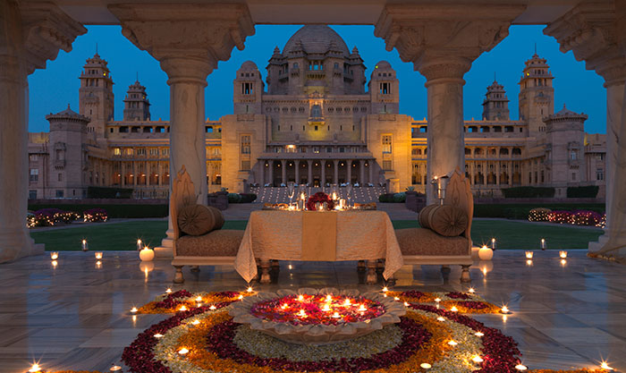 Dining experience at Taj Umaid Bhawan, Jodhpur, India