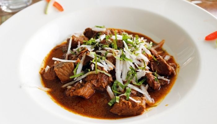 Goat Curry at BB's Crabback, Grenada