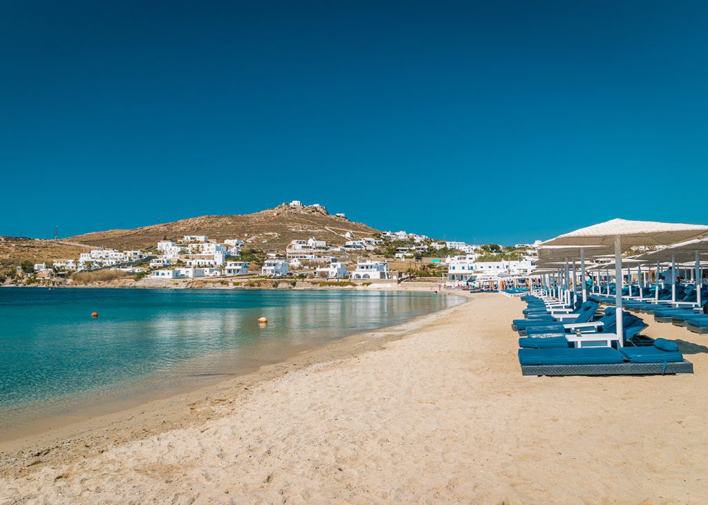 Ornos Beach Mykonos