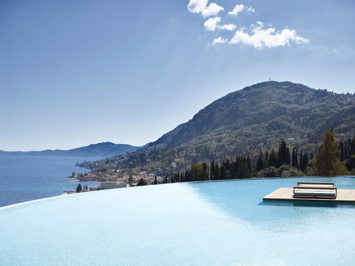 Infinity Pool at Angsana Corfu