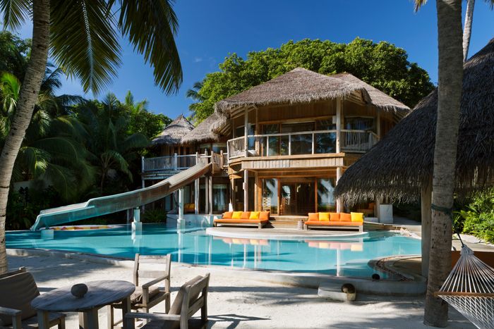 Family villa with slide, Soneva Fushi