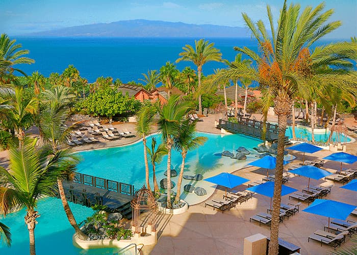 Lagoon pool at Ritz-Carlton Abama, Tenerife