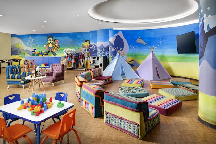 Kids playroom for the young guests at Grand Velas