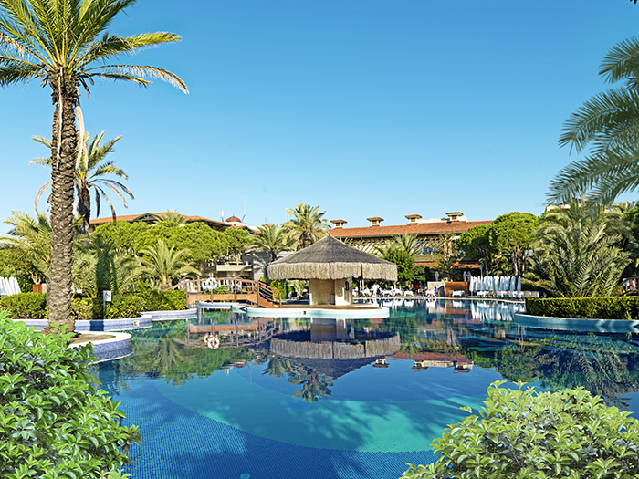 Main Pool at Gloria Golf Resort, Antalya, Turkey