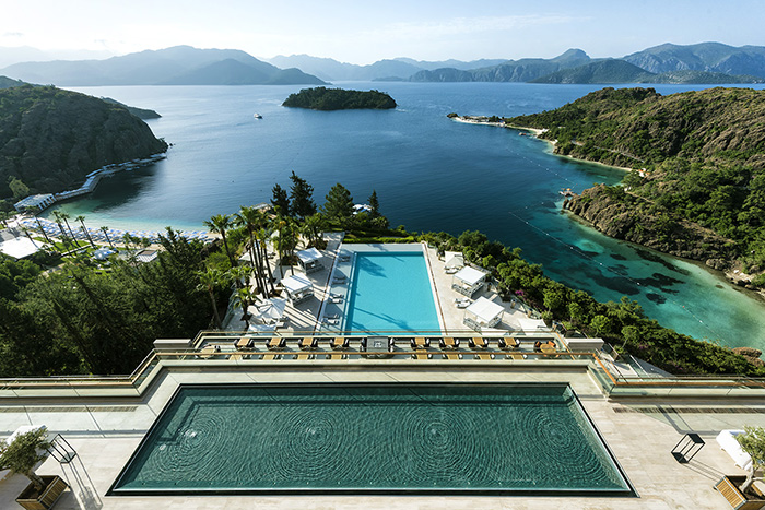 Panorama of D Maris Resort, Marmaris, Turkey