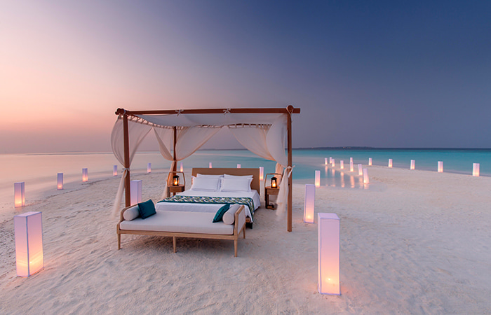 Sleeping Under The Stars Experience at Milaidhoo, Maldives