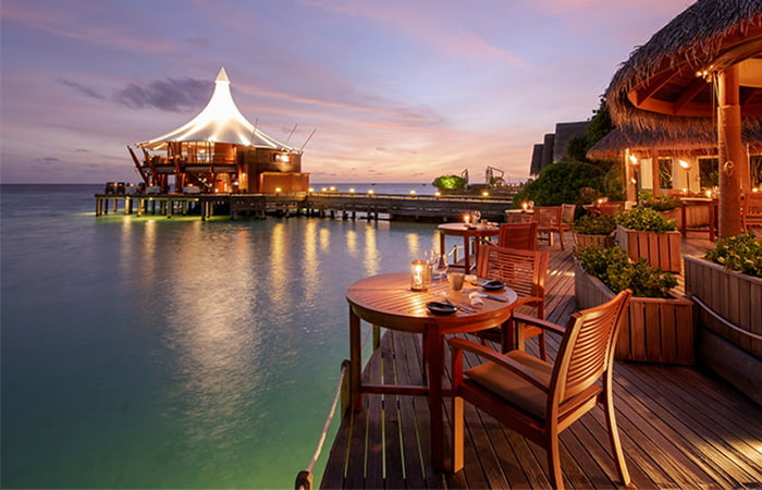 The Lighthouse Restaurant at Baros, Maldives