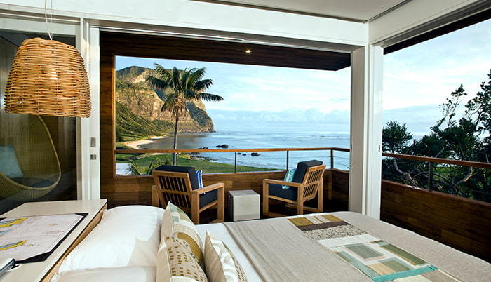 Lidgbird Bedroom at Capella Lodge, New South Wales, Australia