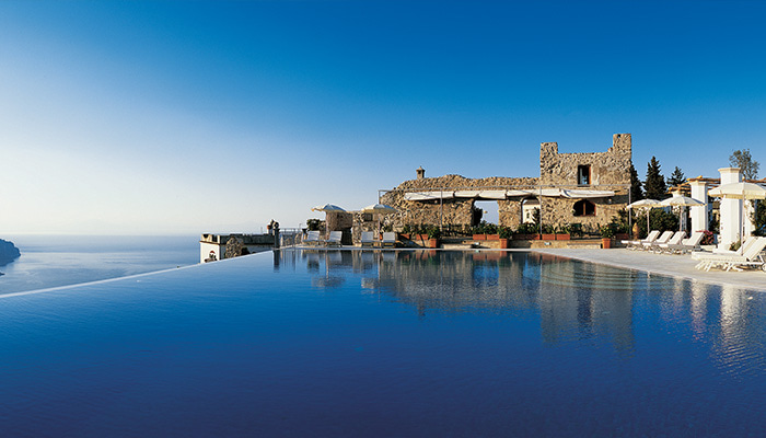 Pool Area at Caruso, A Belmond Hotel, Amalfi Coast, Italy