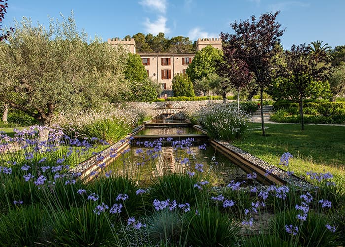 Exterior of Castell Son Claret, Mallorca, Spain