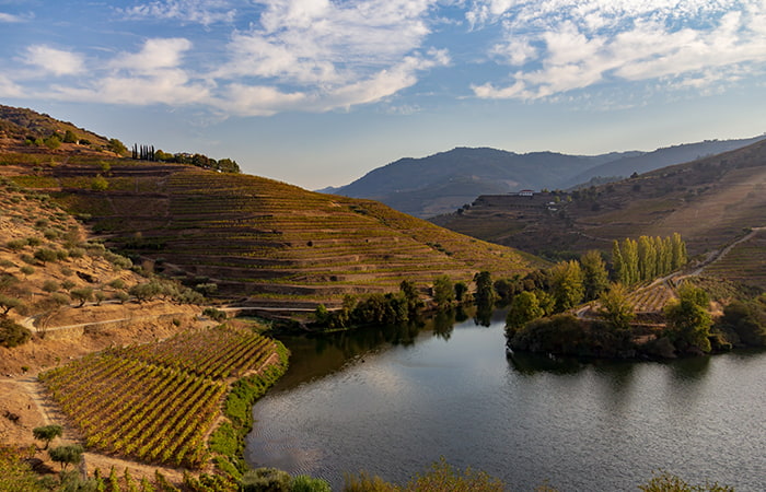 Sunset over the Duoro Valley, Portugal