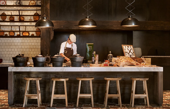 The Open Kitchen at Six Senses Duoro Valley, Portugal