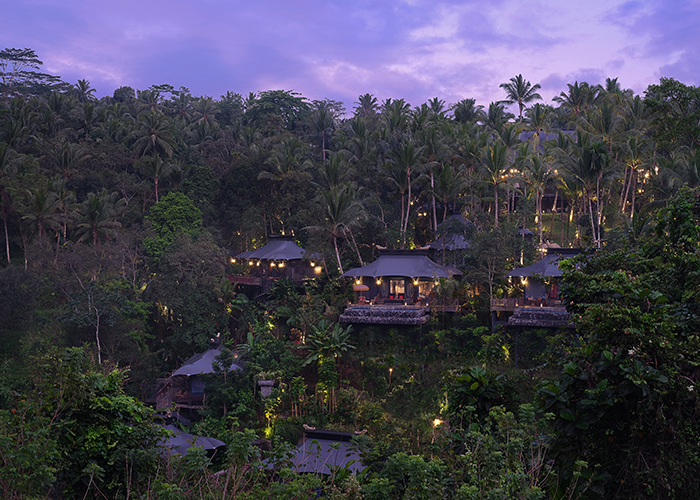 Exterior of accommodation at Capella Ubud, Bali