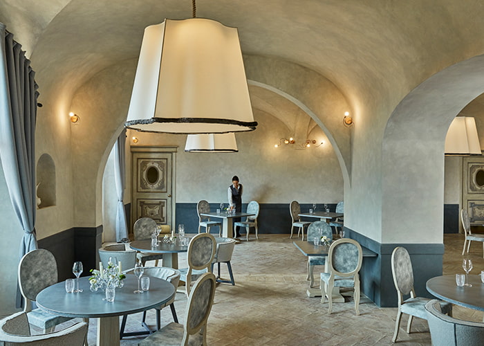 La Torre Restaurant at COMO Castello Del Nero, Italy