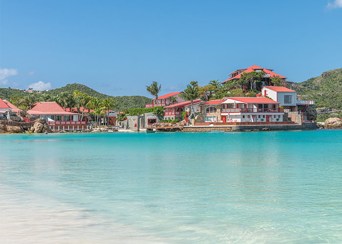 Exterior of Eden Rock, St. Barth's, Caribbean