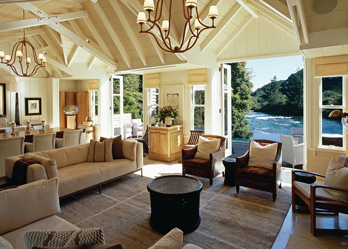 Alex van Heeren Cottage, Huka Lodge, New Zealand