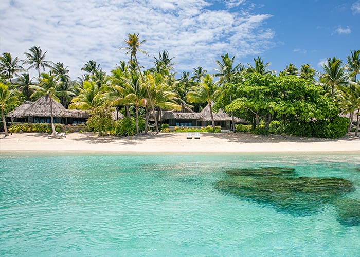 Exterior of Sunset Villas at Kokomo Island, Fiji