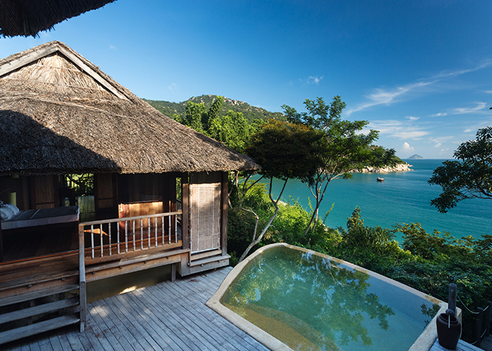 Hilltop Pool Villa at Six Senses Ninh Van Bay, Vietnam