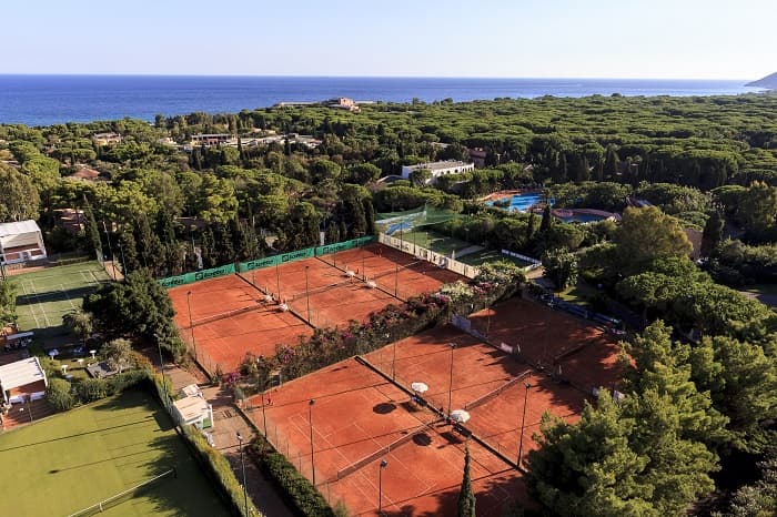 Tennis holiday in Forte Village Sardinia