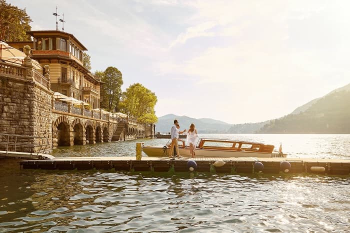 Boat tour, Lake Como