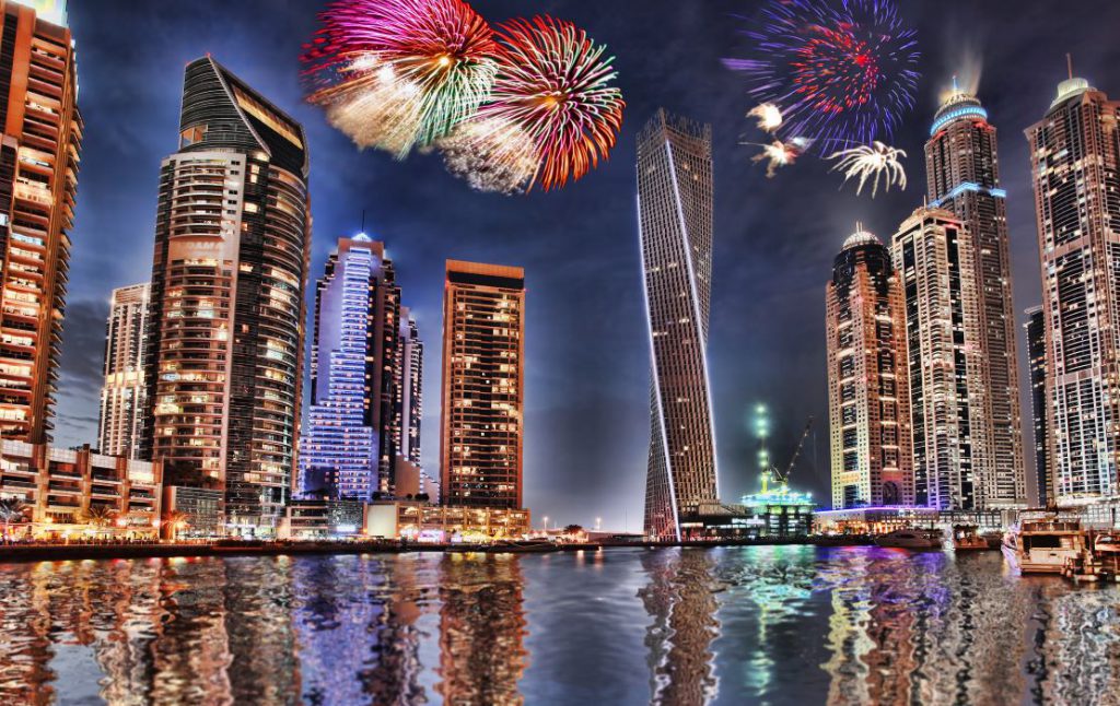 Dubai New Years Fireworks