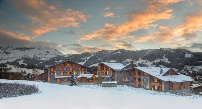 Exterior Four Seasons Hotel Megève