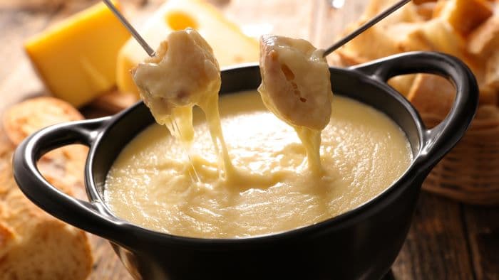 Cheese fondue