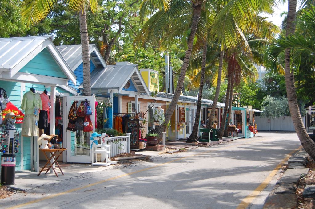 Street in Key West, Florida. 