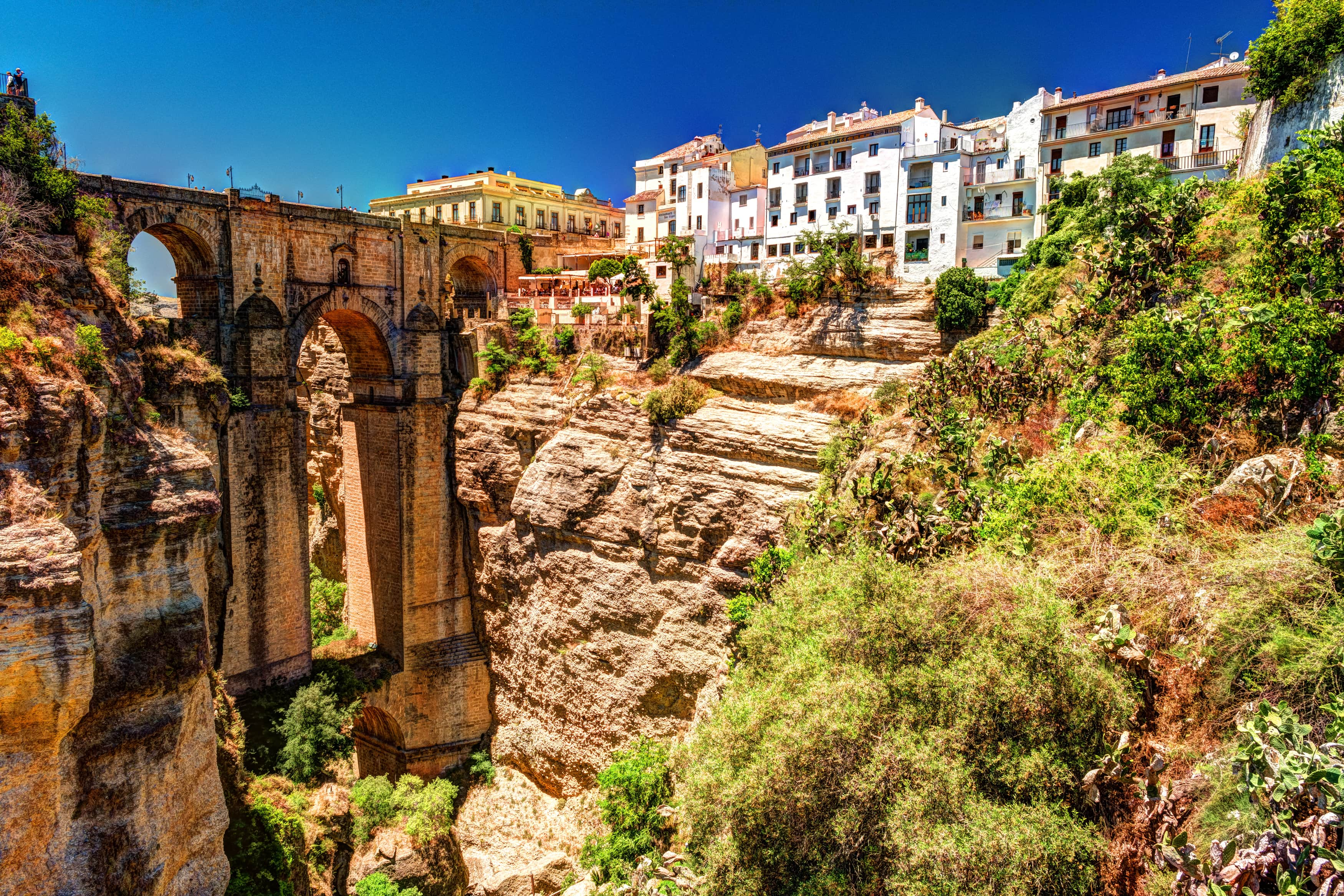 Ronda iconic bridge 